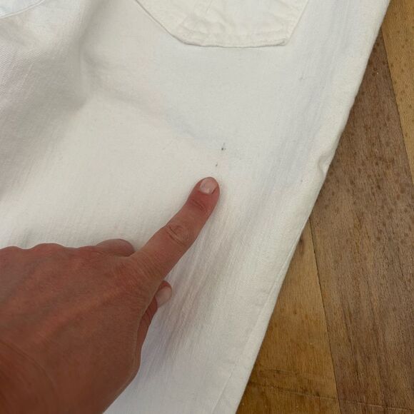 Rag & Bone White Cropped Jeans - Picture 7 of 16